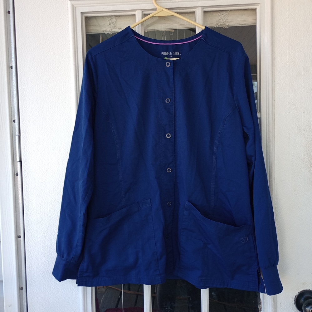 Purple Label Women's Scrub Jacket size L